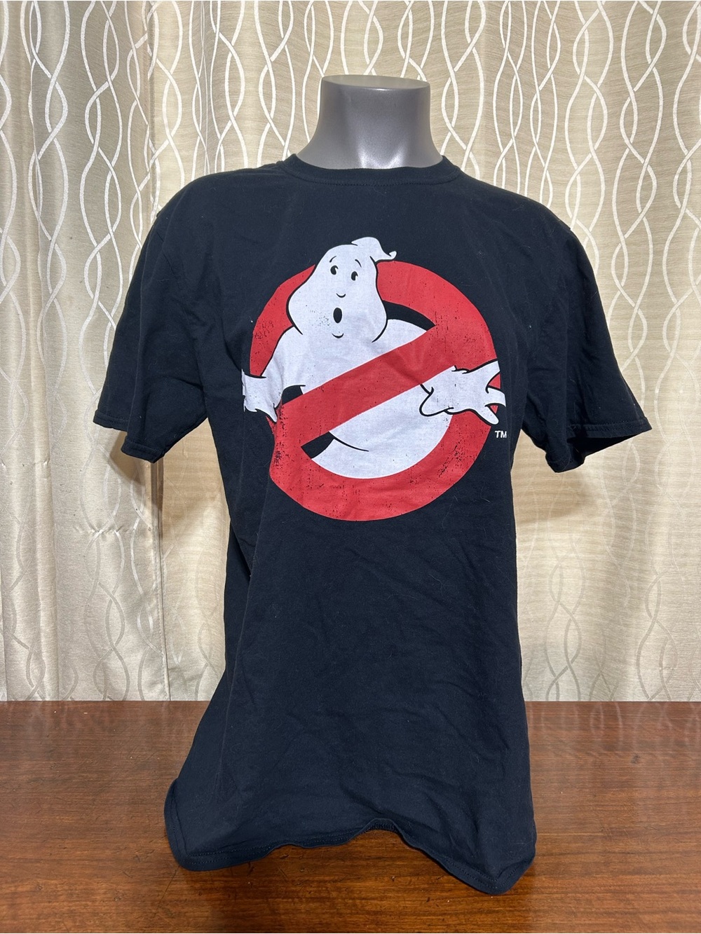 Black Ghostbusters Graphic Short Sleeve Tee